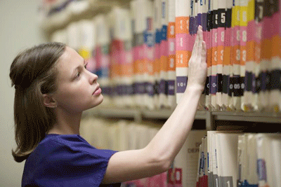 Off the Shelf Patient Record Tracking System